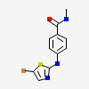 4-[(5-bromo-1,3-thiazol-2-yl)amino]-N-methylbenzamide