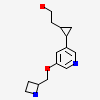 2-[(1R,2S)-2-[5-[[(2S)-azetidin-2-yl]methoxy]pyridin-3-yl]cyclopropyl]ethanol