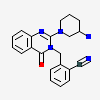 2-({2-[(3R)-3-AMINOPIPERIDIN-1-YL]-4-OXOQUINAZOLIN-3(4H)-YL}METHYL)BENZONITRILE