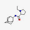 N-adamantan-2-yl-1-ethyl-D-prolinamide
