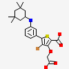4-BROMO-3-(CARBOXYMETHOXY)-5-{3-[(3,3,5,5-TETRAMETHYLCYCLOHEXYL)AMINO]PHENYL}THIOPHENE-2-CARBOXYLIC ACID