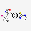 6-[4-(2-fluorophenyl)-1,3-oxazol-5-yl]-N-(1-methylethyl)-1,3-benzothiazol-2-amine