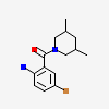 4-bromo-2-{[(3r,5s)-3,5-dimethylpiperidin-1-yl]carbonyl}aniline