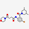 N-(4-bromo-2-{[(3R,5S)-3,5-dimethylpiperidin-1-yl]carbonyl}phenyl)-4-morpholin-4-yl-4-oxobutanamide