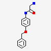 N-[4-(benzyloxy)phenyl]glycinamide