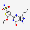 5-ethoxy-4-(1-methyl-7-oxo-3-propyl-6,7-dihydro-1H-pyrazolo[4,3-d]pyrimidin-5-yl)thiophene-2-sulfonamide