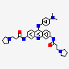 9-[4-(n,n-dimethylamino)phenylamino]-3,6-bis(3-pyrrolidinopropionamido) acridine