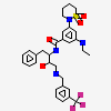 N-[(1S,2R)-1-benzyl-2-hydroxy-3-{[3-(trifluoromethyl)benzyl]amino}propyl]-3-(1,1-dioxido-1,2-thiazinan-2-yl)-5-(ethylamino)benzamide