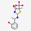 (5S)-2-{[(1S)-1-(2-fluorophenyl)ethyl]amino}-5-methyl-5-(trifluoromethyl)-1,3-thiazol-4(5H)-one