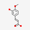 (2E)-3-(3-hydroxy-4-methoxyphenyl)prop-2-enoic acid