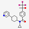N-cyclopropyl-N-(trans-4-pyridin-3-ylcyclohexyl)-4-[(1S)-2,2,2-trifluoro-1-hydroxy-1-methylethyl]benzamide