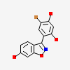 4-bromo-6-(6-hydroxy-1,2-benzisoxazol-3-yl)benzene-1,3-diol
