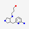 3-({(3S,4S)-4-[(6-aminopyridin-2-yl)methyl]pyrrolidin-3-yl}amino)propan-1-ol