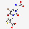 3-({3-[(2S)-2-amino-2-carboxyethyl]-5-bromo-2,6-dioxo-3,6-dihydropyrimidin-1(2H)-yl}methyl)thiophene-2-carboxylic acid