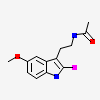 N-[2-(2-iodo-5-methoxy-1H-indol-3-yl)ethyl]acetamide