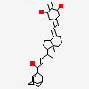 (1R,3R,7E,17beta)-17-{(1R,2E,4R)-4-hydroxy-1-methyl-4-[(3S,5S,7S)-tricyclo[3.3.1.1~3,7~]dec-1-yl]but-2-en-1-yl}-2-methylidene-9,10-secoestra-5,7-diene-1,3-diol
