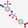 4-{[(1R,2S)-1,2-dihydroxy-2-methyl-3-(4-nitrophenoxy)propyl]amino}-2-(trifluoromethyl)benzonitrile