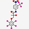 (2S)-2-hydroxy-2-methyl-N-[4-nitro-3-(trifluoromethyl)phenyl]-3-(pentafluorophenoxy)propanamide