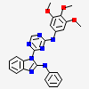 N-phenyl-1-{4-[(3,4,5-trimethoxyphenyl)amino]-1,3,5-triazin-2-yl}-1H-benzimidazol-2-amine