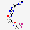 4-methyl-N~3~-(2-{[4-(4-methylpiperazin-1-yl)phenyl]amino}pyrimidin-5-yl)-N~1~-[3-(trifluoromethyl)phenyl]benzene-1,3-dicarboxamide