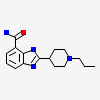 trans-4-(7-carbamoyl-1H-benzimidazol-2-yl)-1-propylpiperidinium