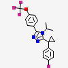 3-[1-(4-fluorophenyl)cyclopropyl]-4-(1-methylethyl)-5-[4-(trifluoromethoxy)phenyl]-4H-1,2,4-triazole