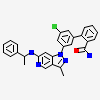 3'-chloro-5'-(3-methyl-6-{[(1S)-1-phenylethyl]amino}-1H-pyrazolo[4,3-c]pyridin-1-yl)biphenyl-2-carboxamide
