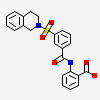 2-({[3-(3,4-dihydroisoquinolin-2(1H)-ylsulfonyl)phenyl]carbonyl}amino)benzoic acid