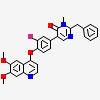 2-benzyl-5-{4-[(6,7-dimethoxyquinolin-4-yl)oxy]-3-fluorophenyl}-3-methylpyrimidin-4(3H)-one