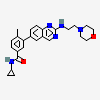 N-cyclopropyl-4-methyl-3-{2-[(2-morpholin-4-ylethyl)amino]quinazolin-6-yl}benzamide