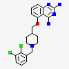 5-{[1-(2,3-dichlorobenzyl)piperidin-4-yl]methoxy}quinazoline-2,4-diamine