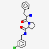 D-phenylalanyl-N-(3-chlorobenzyl)-L-prolinamide