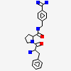 D-phenylalanyl-N-{4-[amino(iminio)methyl]benzyl}-L-prolinamide
