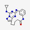 19-(cyclopropylamino)-4,6,7,15-tetrahydro-5H-16,1-(azenometheno)-10,14-(metheno)pyrazolo[4,3-o][1,3,9]triazacyclohexadecin-8(9H)-one