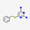 6-(Benzylsulfanyl)pyrimidine-2,4-Diamine
