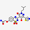 2-({3-[5-hydroxy-2-(3-methylbutyl)-3-oxo-6-(1,3-thiazol-5-yl)-2,3-dihydropyridazin-4-yl]-1,1-dioxido-2H-1,2,4-benzothia diazin-7-yl}oxy)acetamide