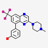 3-[3-(4-methylpiperazin-1-yl)-7-(trifluoromethyl)quinoxalin-5-yl]phenol