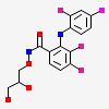 N-{[(2R)-2,3-dihydroxypropyl]oxy}-3,4-difluoro-2-[(2-fluoro-4-iodophenyl)amino]benzamide