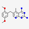 6-(2,5-DIMETHOXY-BENZYL)-5-METHYL-PYRIDO[2,3-D]PYRIMIDINE-2,4-DIAMINE