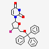 2,3-DEOXY-3-FLUORO-5-O-TRITYLURIDINE