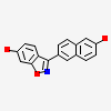 3-(6-HYDROXY-NAPHTHALEN-2-YL)-BENZO[D]ISOOXAZOL-6-OL