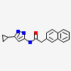N-(3-CYCLOPROPYL-1H-PYRAZOL-5-YL)-2-(2-NAPHTHYL)ACETAMIDE