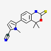 5-(4,4-DIMETHYL-2-THIOXO-1,4-DIHYDRO-2H-3,1-BENZOXAZIN-6-YL)-1-METHYL-1H-PYRROLE-2-CARBONITRILE