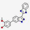 4-[3-(1H-BENZIMIDAZOL-2-YL)-1H-INDAZOL-6-YL]-2-METHOXYPHENOL