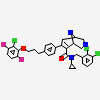 (1s,5r)-7-{4-[3-(2-Chloro-3,6-Difluorophenoxy)propyl]phenyl}-N-Cyclopropyl-N-(2,3-Dichlorobenzyl)-3,9-Diazabicyclo[3.3.1]non-6-Ene-6-Carboxamide