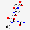 methyl N-{(4S,5S)-5-[(L-alanyl-L-alanyl)amino]-4-hydroxy-6-phenylhexanoyl}-L-valyl-L-valinate