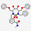 3-(7-BENZYL-4,5-DIHYDROXY-1,1-DIOXO-3,6-BIS-PHENOXYMETHYL-1L6-[1,2,7]THIADIAZEPAN-2-YLMETHYL)-N-METHYL-BENZAMIDE