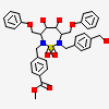 2-[4-(HYDROXY-METHOXY-METHYL)-BENZYL]-7-(4-HYDROXYMETHYL-BENZYL)-1,1-DIOXO-3,6-BIS-PHENOXYMETHYL-1LAMBDA6-[1,2,7]THIADIAZEPANE-4,5-DIOL