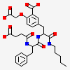 2-(CARBOXYMETHOXY)-5-[(2S)-2-({(2S)-2-[(3-CARBOXYPROPANOYL)AMINO] -3-PHENYLPROPANOYL}AMINO)-3-OXO-3-(PENTYLAMINO)PROPYL]BENZOIC ACID