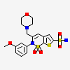 6-[N-(3-METHOXY-PHENYL)-3-(MORPHOLIN-4-YLMETHYL)-2H-THIENO[3,2-E]-1,2-THIAZINE-1,1,-DIOXIDE]-SULFONAMIDE